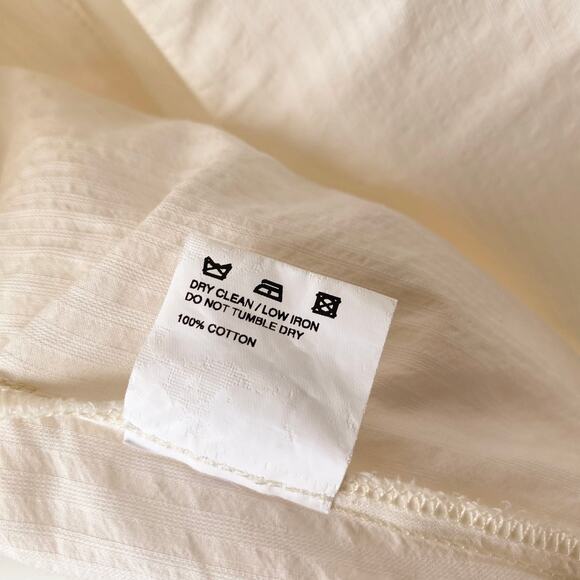 La Robe Santon by Jacquemus : Puff Sleeve Soeula Curved Hem Mini Dress : Sz 38 - Picture 12 of 16